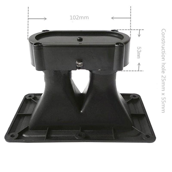 Planet Gates 2021 150W Dual Piezo Tweeters Horn Piezoelectric Speaker Buzzer Treble Piezo Head Driver for Home Subwoofer Stage Loudspeaker