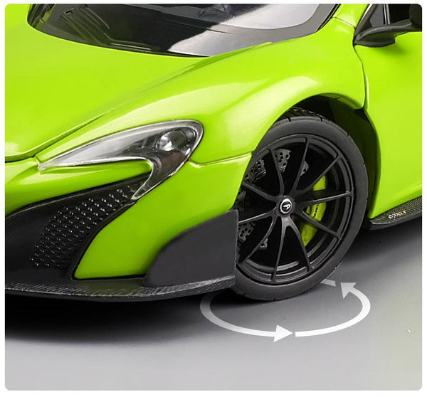 Planet Gates 2021 Best-selling 1:24 MCLAREN 675LT Sports Car Alloy Car Model Crafts Decoration Collection Toy Tools Gift