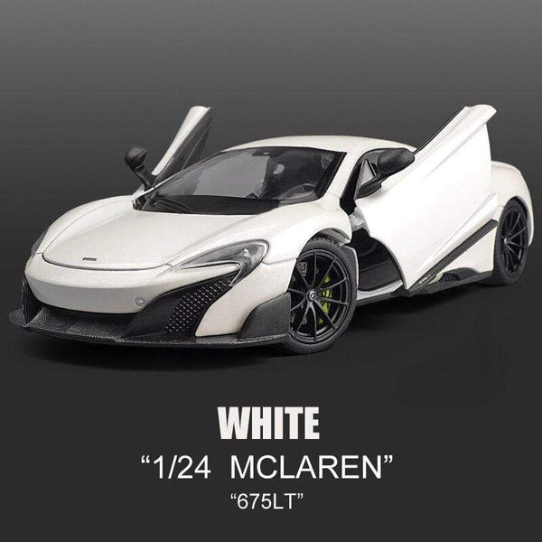 Planet Gates 2021 Best-selling 1:24 MCLAREN 675LT Sports Car Alloy Car Model Crafts Decoration Collection Toy Tools Gift