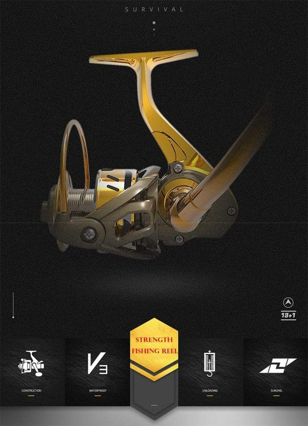 Planet Gates 2021 New All-Metal Fishing Reel Super Smooth Spinning Reel Carp Reel Sea Pole Long Cast Round Fishing Reels Goods For Fishing