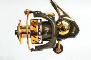 Planet Gates 2021 New All-Metal Fishing Reel Super Smooth Spinning Reel Carp Reel Sea Pole Long Cast Round Fishing Reels Goods For Fishing