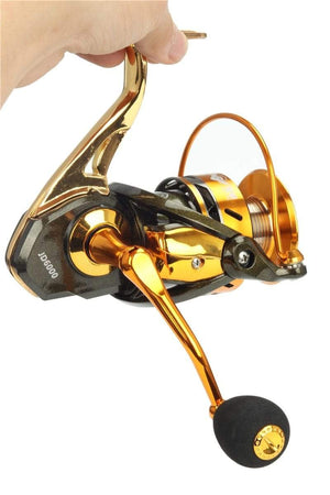 Planet Gates 2021 New All-Metal Fishing Reel Super Smooth Spinning Reel Carp Reel Sea Pole Long Cast Round Fishing Reels Goods For Fishing