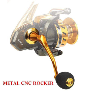 Planet Gates 2021 New All-Metal Fishing Reel Super Smooth Spinning Reel Carp Reel Sea Pole Long Cast Round Fishing Reels Goods For Fishing