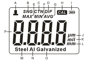 Planet Gates 2021 New Release Yunombo YNB-555/YNB-555R Film Thickness Meter Car Galvanized Paint Thickness Gauge Coating Thickness Gauge