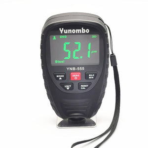Planet Gates 2021 New Release Yunombo YNB-555/YNB-555R Film Thickness Meter Car Galvanized Paint Thickness Gauge Coating Thickness Gauge