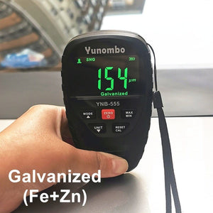 Planet Gates 2021 New Release Yunombo YNB-555/YNB-555R Film Thickness Meter Car Galvanized Paint Thickness Gauge Coating Thickness Gauge