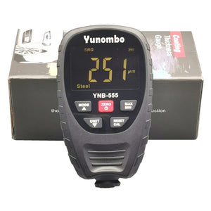 Planet Gates 2021 New Release Yunombo YNB-555/YNB-555R Film Thickness Meter Car Galvanized Paint Thickness Gauge Coating Thickness Gauge