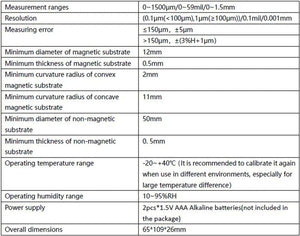 Planet Gates 2021 New Release Yunombo YNB-555/YNB-555R Film Thickness Meter Car Galvanized Paint Thickness Gauge Coating Thickness Gauge
