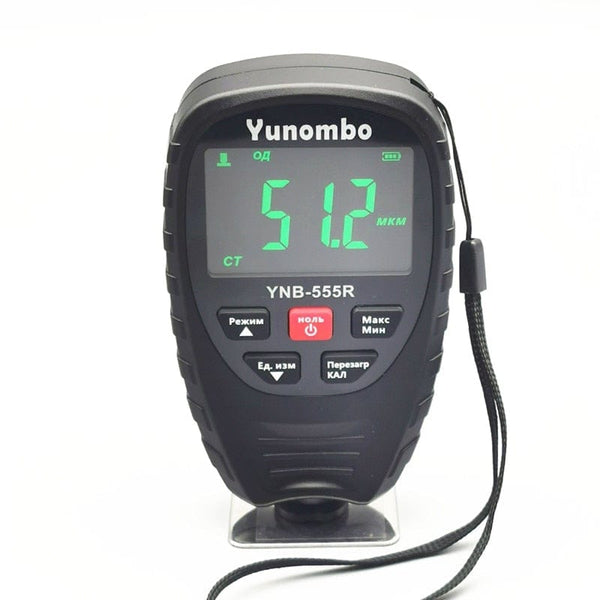 Planet Gates 2021 New Release Yunombo YNB-555/YNB-555R Film Thickness Meter Car Galvanized Paint Thickness Gauge Coating Thickness Gauge