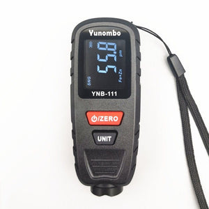 Planet Gates 2021 New Yunombo YNB-110/YNB-111 Mini Car Paint Thickness Gauge Coating Thickness Meter Film Thickness Tester Fe nFe Fe+Zn