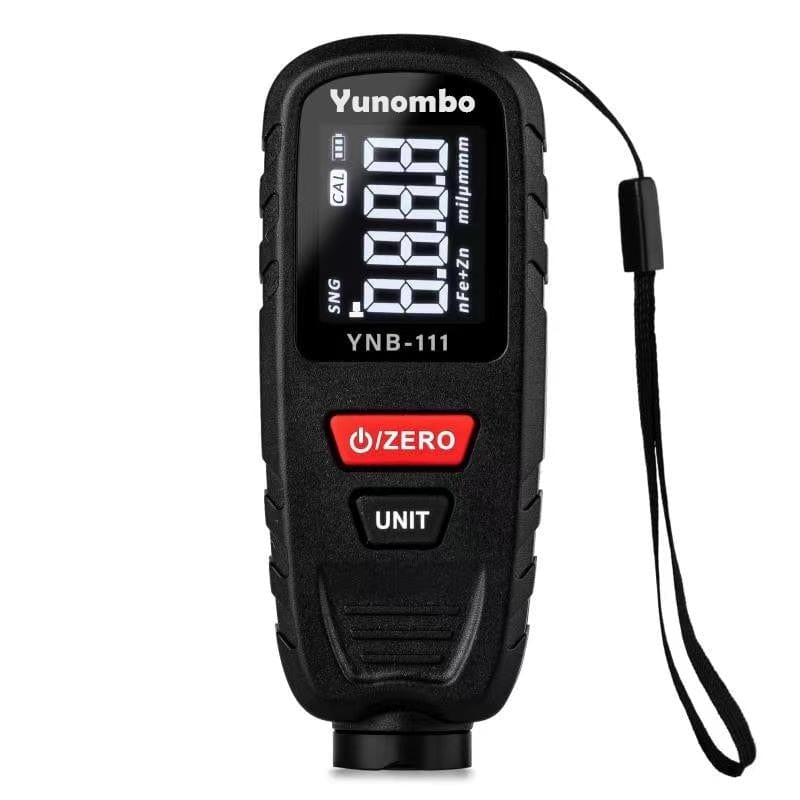 Planet Gates 2021 New Yunombo YNB-110/YNB-111 Mini Car Paint Thickness Gauge Coating Thickness Meter Film Thickness Tester Fe nFe Fe+Zn