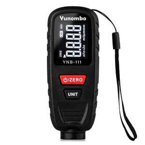 Planet Gates 2021 New Yunombo YNB-110/YNB-111 Mini Car Paint Thickness Gauge Coating Thickness Meter Film Thickness Tester Fe nFe Fe+Zn