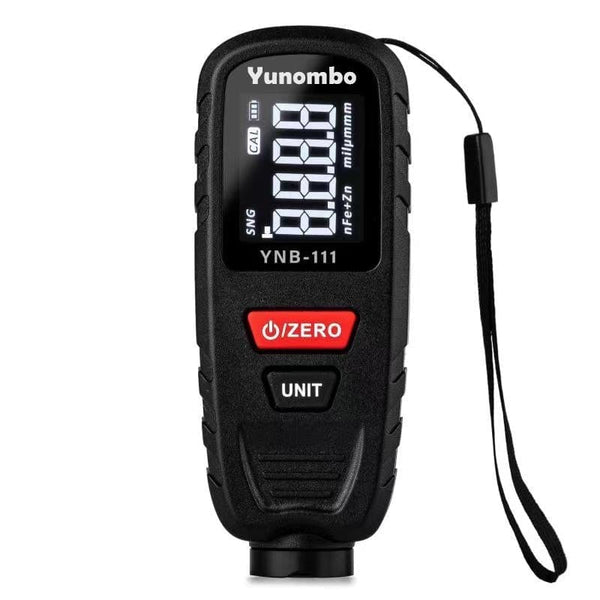 Planet Gates 2021 New Yunombo YNB-110/YNB-111 Mini Car Paint Thickness Gauge Coating Thickness Meter Film Thickness Tester Fe nFe Fe+Zn