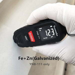 Planet Gates 2021 New Yunombo YNB-110/YNB-111 Mini Car Paint Thickness Gauge Coating Thickness Meter Film Thickness Tester Fe nFe Fe+Zn