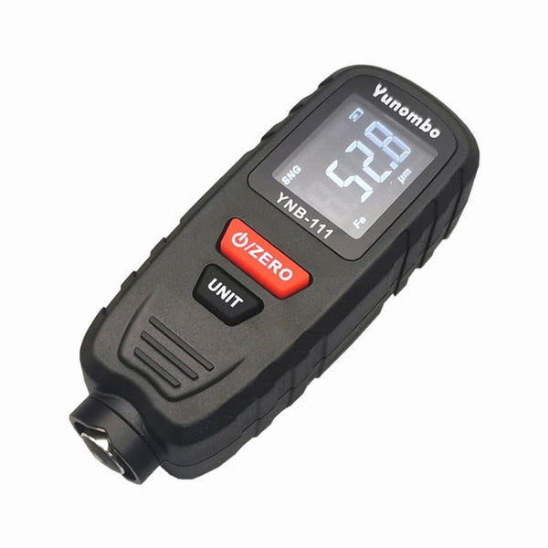 Planet Gates 2021 New Yunombo YNB-110/YNB-111 Mini Car Paint Thickness Gauge Coating Thickness Meter Film Thickness Tester Fe nFe Fe+Zn