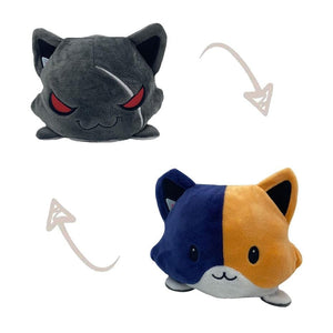 Planet Gates 2021 Reversible Cat Gato Kids Plushie Plush Animals Unicorn Double Sided Flip Doll Cute Toys For Peluches Plush Toys
