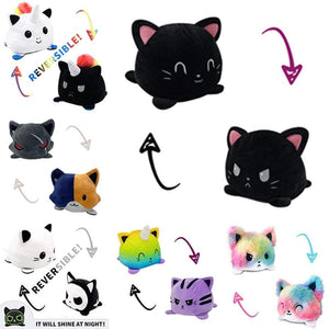Planet Gates 2021 Reversible Cat Gato Kids Plushie Plush Animals Unicorn Double Sided Flip Doll Cute Toys For Peluches Plush Toys