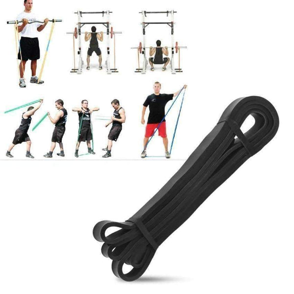 Planet Gates 208cm Natural Latex Resistance Bands High Strength Fitness Body Build Power Training Powerlifting Yoga Pull Up Rope