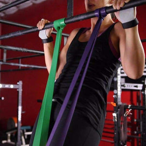 Planet Gates 208x0.64x0.45 Yoga Training Latex Resistance Bands Natural Latex Pull Up Strength Exercise Tension Ring Yoga Sport Accessories