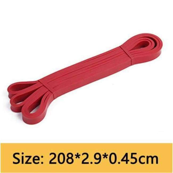 Planet Gates 208x2.9x0.45 Yoga Training Latex Resistance Bands Natural Latex Pull Up Strength Exercise Tension Ring Yoga Sport Accessories