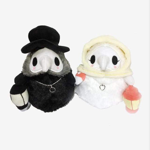 Planet Gates 20cm / 1 set 20cm Cartoon Animal Plague Doctor Stuffed Plush Toy Halloween Decoration Beak Doctor Party Prom Props Luminous Horrible Granny