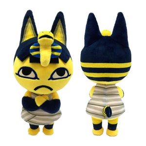 20cm 28cm Animal Crossing Plush Toy Cartoon Raymond Free Give Away 1pcs Amiibo Card Jingjiang Doll KK Isabelle Plush Toys