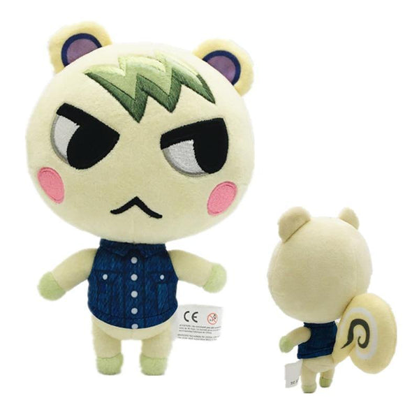 20cm 28cm Animal Crossing Plush Toy Cartoon Raymond Free Give Away 1pcs Amiibo Card Stitches Doll KK Isabelle Plush Toys