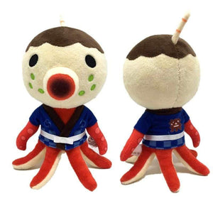 20cm 28cm Animal Crossing Plush Toy Cartoon Raymond Free Give Away 1pcs Amiibo Card Jingjiang Doll KK Isabelle Plush Toys