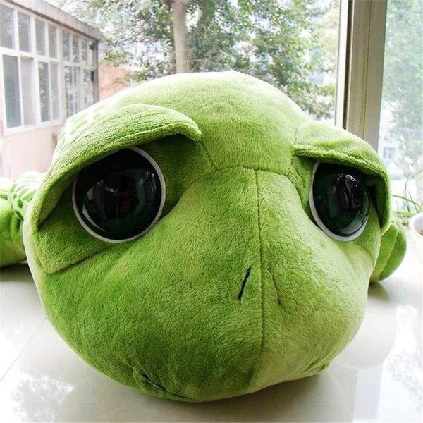 20cm Army Green Big Eyes Turtle Plush Toy Turtle Doll Turtle Kids As Birthday Christmas Gift  (Big Eyes Turtle 20cm)
