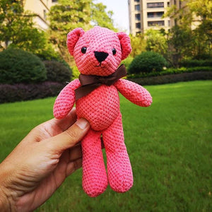 Planet Gates 20cm bear-TI949C Cartoon Teddy Bear Rabbit Plush Toys Cute Bunny Keychain Pendant Doll Soft Stuffed Animal Plush Toy Wedding Party Birthday Decor