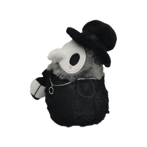 Planet Gates 20cm Cartoon Animal Plague Doctor Stuffed Plush Toy Halloween Decoration Beak Doctor Party Prom Props Luminous Horrible Granny