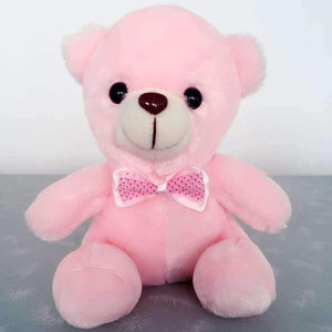 Planet Gates 20CM Colorful Glowing  Luminous Plush Baby Toys Lighting Stuffed Bear Teddy Bear Lovely Gifts for Kids