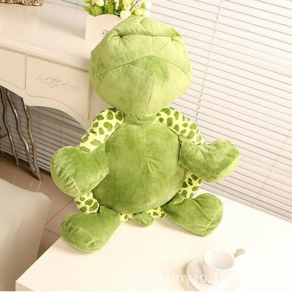 Planet Gates 20CM Cute Baby Super Green Big Eyes Stuffed Tortoise Turtle Animal Plush Baby Toy Gift