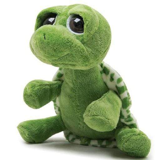 Planet Gates 20CM Cute Baby Super Green Big Eyes Stuffed Tortoise Turtle Animal Plush Baby Toy Gift