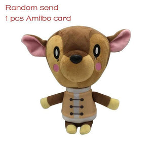 Animal Crossing Plush Toy New Horizons Game Animal Crossing Amiibo Marshal Plush Toy Doll Gifts For Children NFC Plush Toy