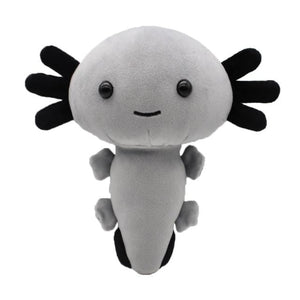 Planet Gates 20cm grey Cartoon Plush Axolotl Plush Toy Kawaii Animal Axolotl Plushies Figure Doll Toy Cartoon Pink Axolotl Stuffed Doll Gifts