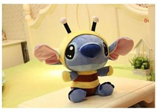 20CM Kawaii Bee Stitch Plush Toys Cartoon Animals Stuffed Soft Doll Funny Stitch Peluche Brinquedos For Children Christmas Gifts (20cm)