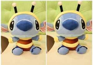20CM Kawaii Bee Stitch Plush Toys Cartoon Animals Stuffed Soft Doll Funny Stitch Peluche Brinquedos For Children Christmas Gifts (20cm)