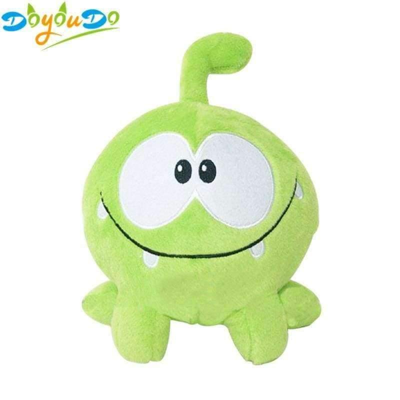 Planet Gates 20cm Kawaii om nom Frog Plush Toy Cut the Rope Soft Rubber Figure Classic Game Toys Lovely Gift Doll for kids