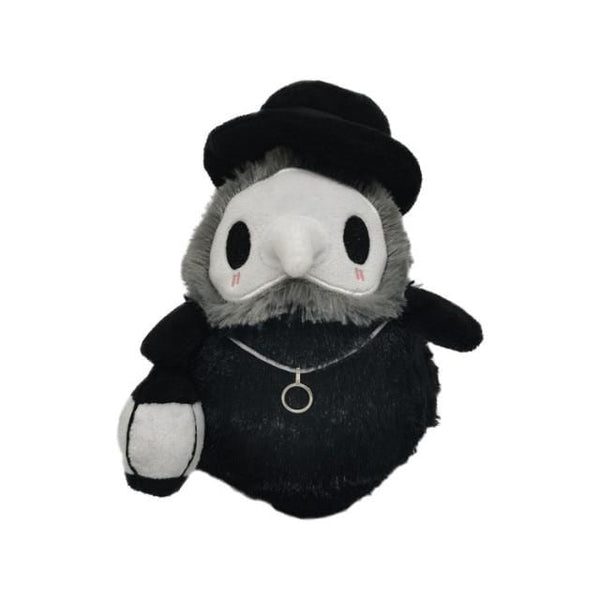 Planet Gates 20cm / plague doctor 20cm Cartoon Animal Plague Doctor Stuffed Plush Toy Halloween Decoration Beak Doctor Party Prom Props Luminous Horrible Granny
