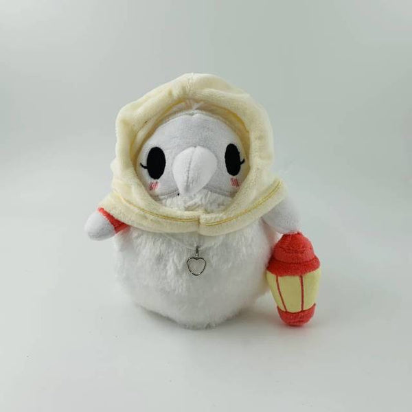 Planet Gates 20cm / plague nurse 20cm Cartoon Animal Plague Doctor Stuffed Plush Toy Halloween Decoration Beak Doctor Party Prom Props Luminous Horrible Granny
