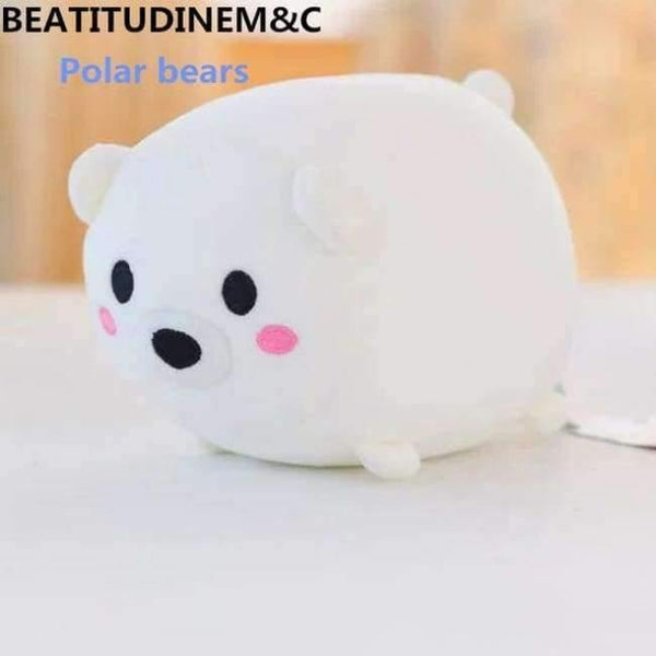 Planet Gates 20cm / Polar Bear Cute Dolphin, Seals, Walruses, Killer Whales, Whale Sharks Plush Toys, Ocean Alliance Foam Particles Children Doll Dolls