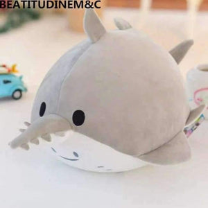 Planet Gates 20cm / Sawfish Cute Dolphin, Seals, Walruses, Killer Whales, Whale Sharks Plush Toys, Ocean Alliance Foam Particles Children Doll Dolls