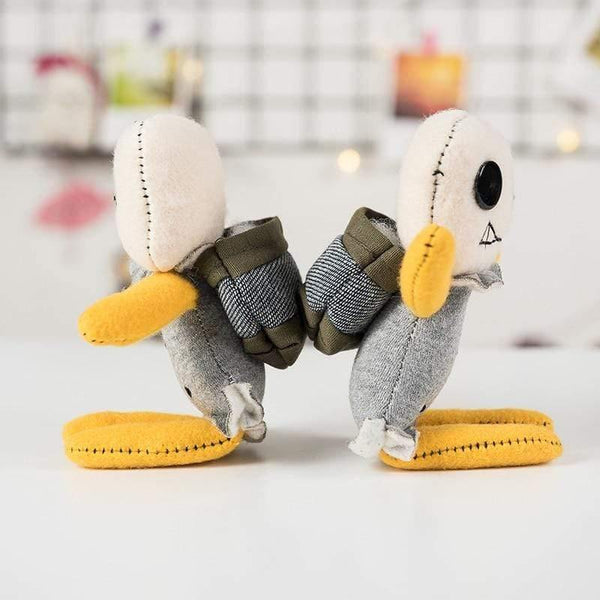 20cm TV Lovely It’S Okay To Not Be Okay Nightmare Doll Plush Korean Mini Nightmare Stuffed Toy Children Kids Toy Birthday Gift (White 20cm)