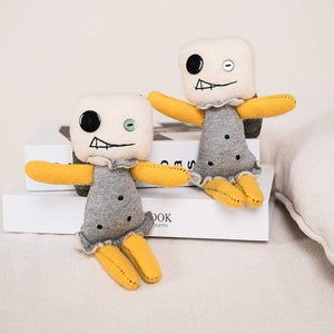 20cm TV Lovely It’S Okay To Not Be Okay Nightmare Doll Plush Korean Mini Nightmare Stuffed Toy Children Kids Toy Birthday Gift (White 20cm)