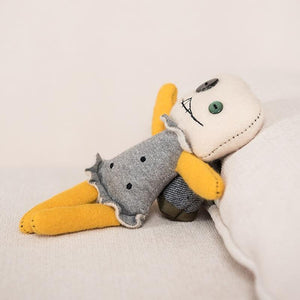 20cm TV Lovely It’S Okay To Not Be Okay Nightmare Doll Plush Korean Mini Nightmare Stuffed Toy Children Kids Toy Birthday Gift (White 20cm)