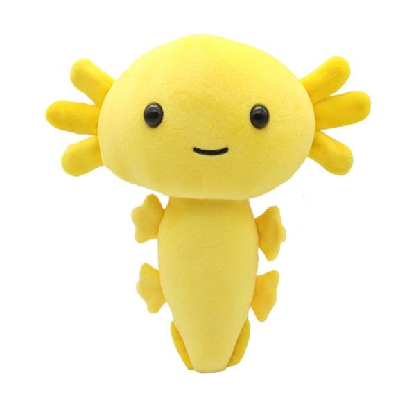 Planet Gates 20cm yellow Cartoon Plush Axolotl Plush Toy Kawaii Animal Axolotl Plushies Figure Doll Toy Cartoon Pink Axolotl Stuffed Doll Gifts