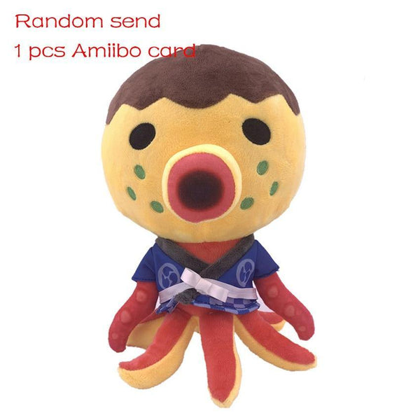 Animal Crossing Plush Toy New Horizons Game Animal Crossing Amiibo Marshal Plush Toy Doll Gifts For Children NFC Plush Toy