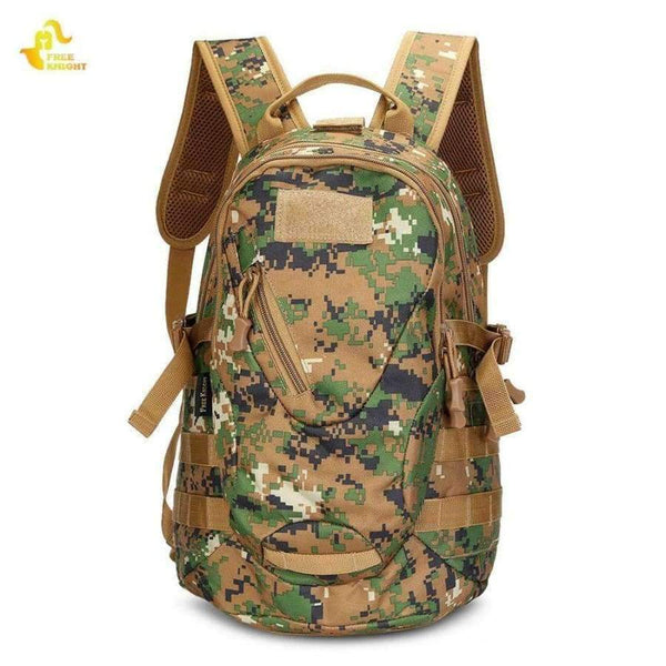 Planet Gates 20L Nylon Outdoor Bags Digital Jungle Camouflage Hunting Hiking Camping Military Tactical Backpack Army Bag