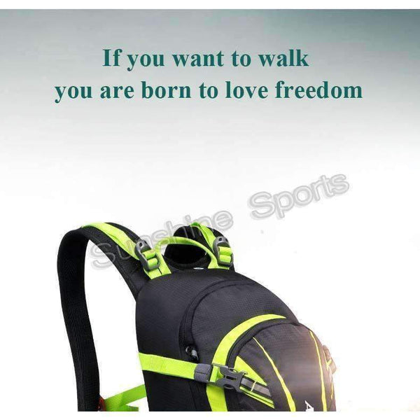 Planet Gates 20L Sports Bag Waterproof Nylon Camping Climbing Bag Rucksack Outdoor Travel Hiking Cycling Backpack Rain Cover 4 Colors